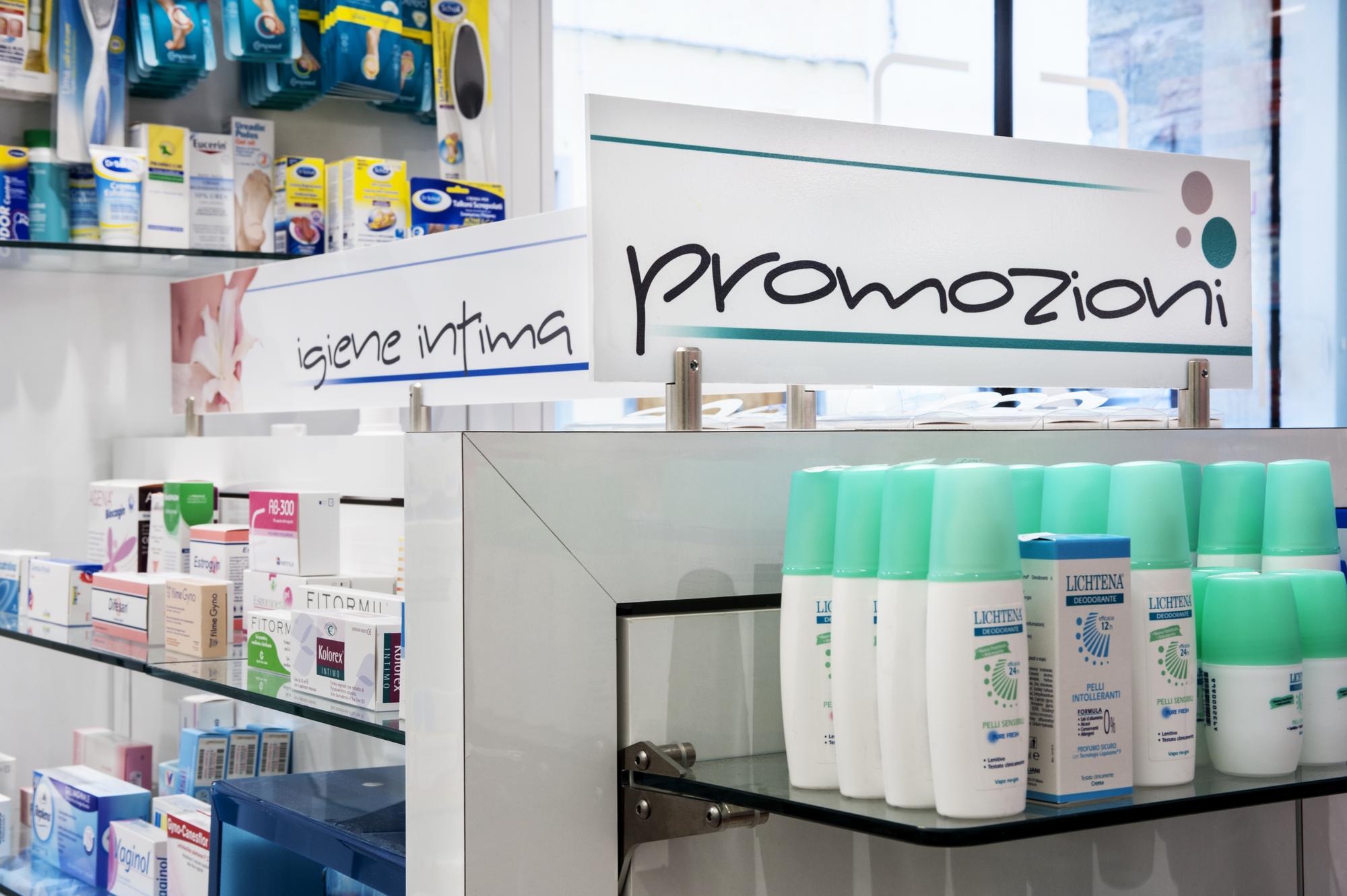 Area promozioni della Farmacia Priamo a Montaione